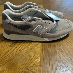 New Balance Made in USA 998 Core Athletic/Running Shoes Grey U998GR